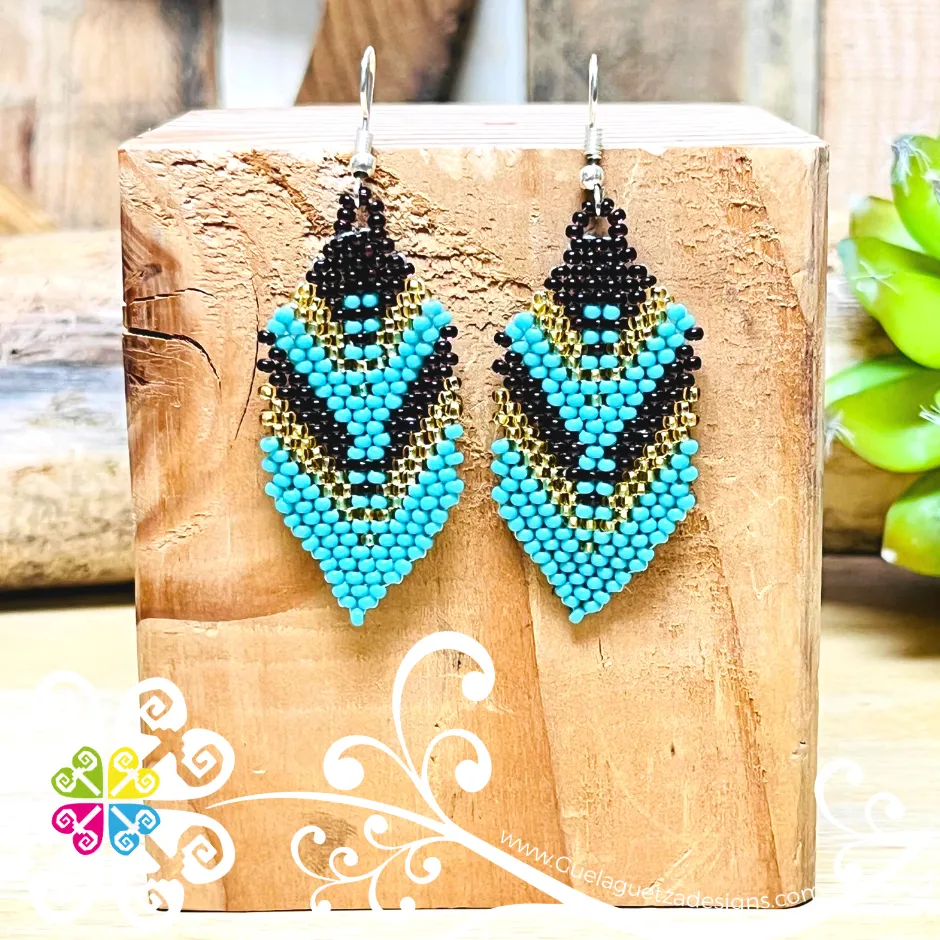 Pluma Beaded Earring