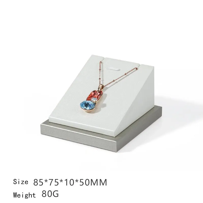 PU Leather Jewelry Stand Ring Necklace Bracelet Display Stand Jewelry Display