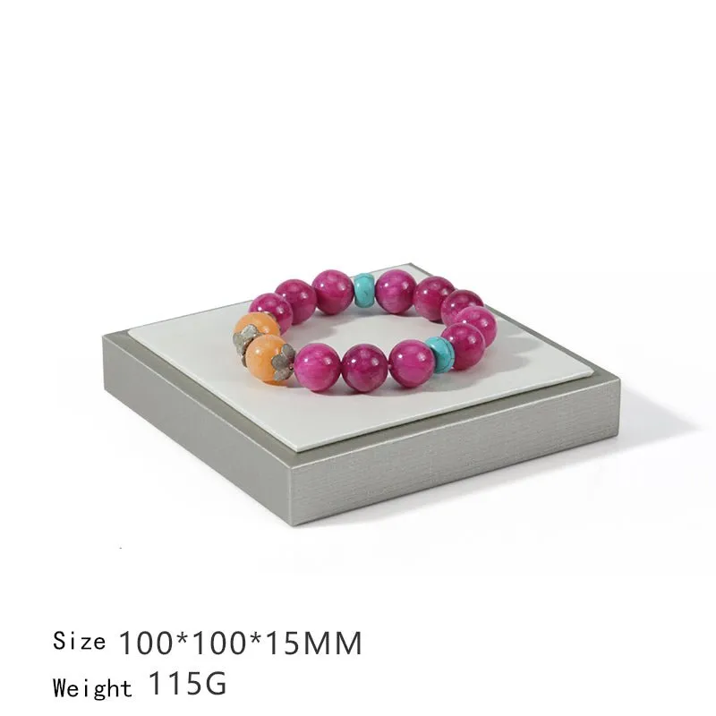 PU Leather Jewelry Stand Ring Necklace Bracelet Display Stand Jewelry Display