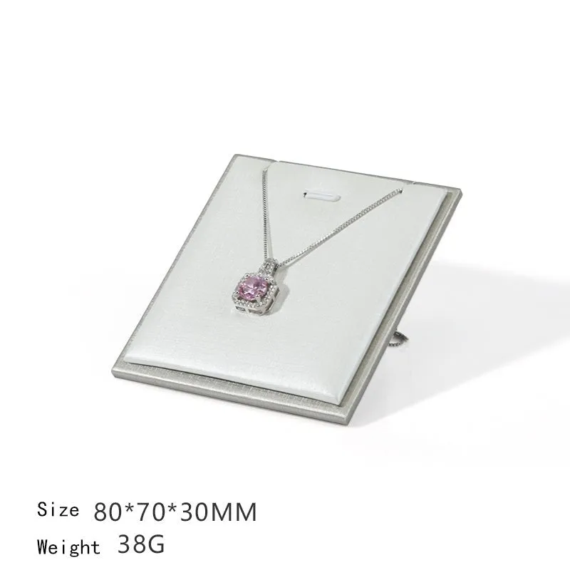 PU Leather Jewelry Stand Ring Necklace Bracelet Display Stand Jewelry Display