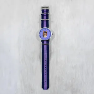 Purple Horse Face Watch