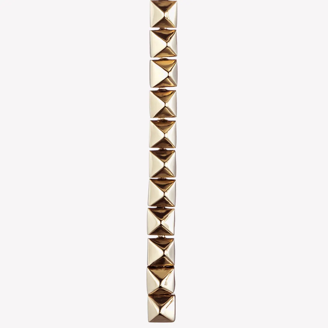 PYRAMID DROP EARRINGS