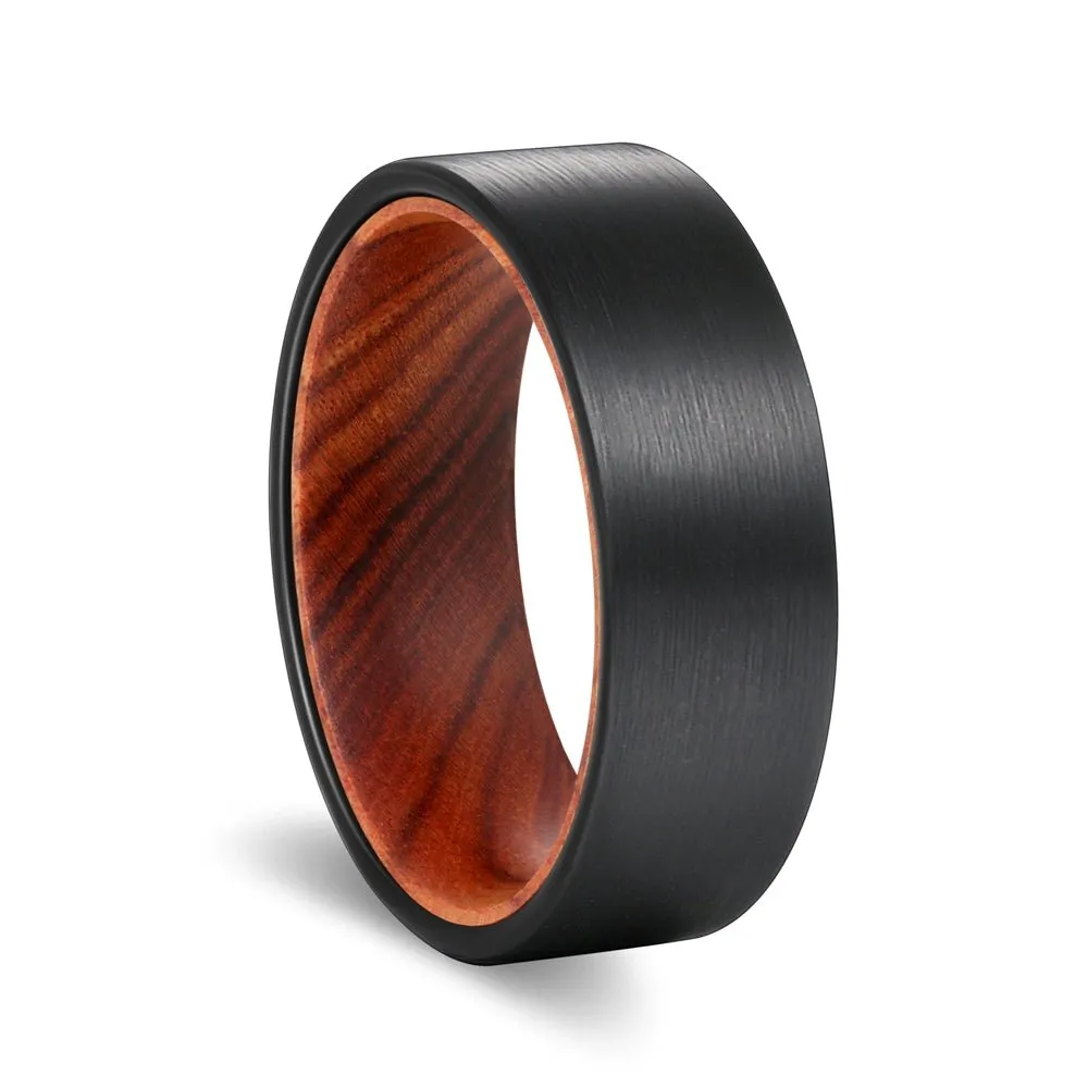 QUEST | Iron Wood, Black Flat Brushed Tungsten