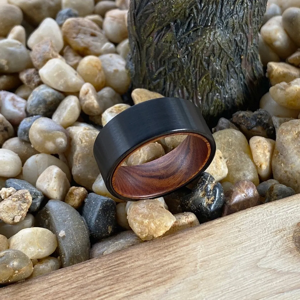 QUEST | Iron Wood, Black Flat Brushed Tungsten