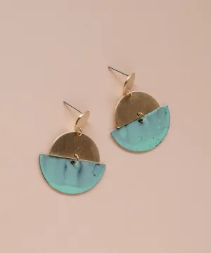 Raleigh Crescent Drop Earrings