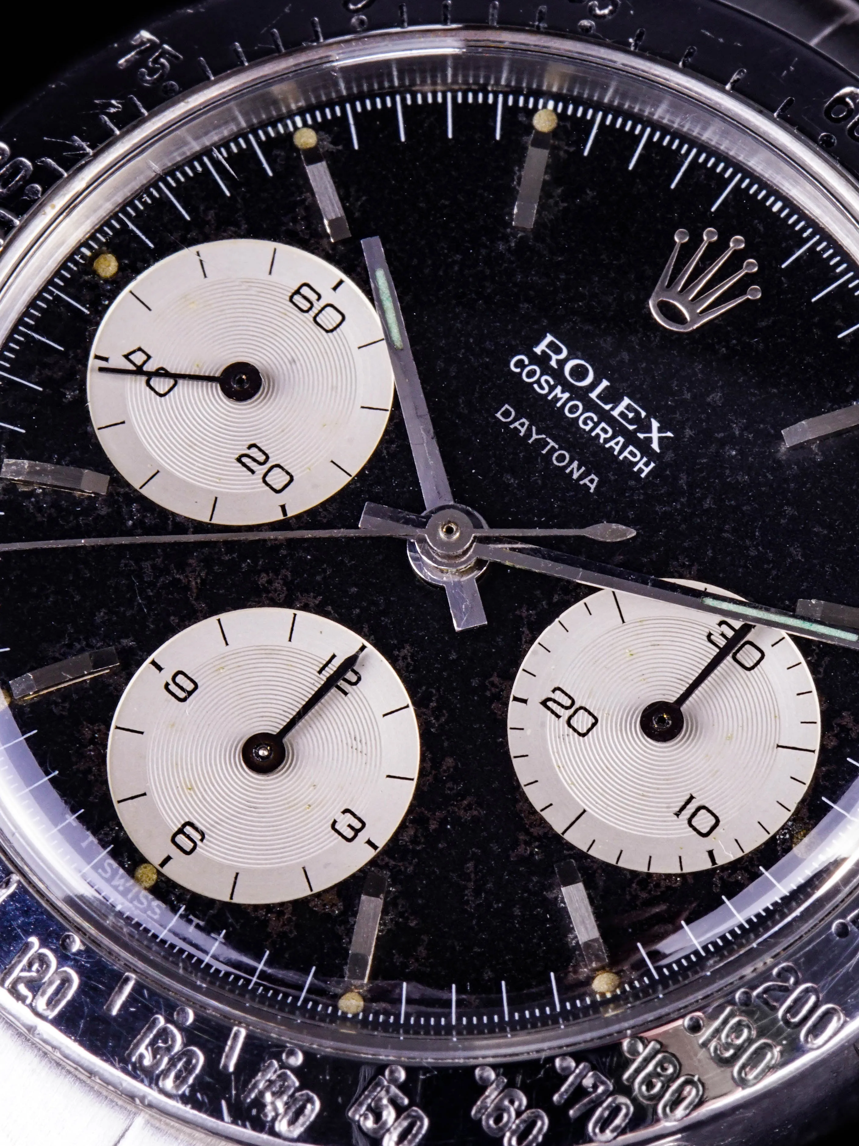 ***RARE*** 1964 Rolex Daytona (Ref. 6239) Double Swiss "Floating Daytona"