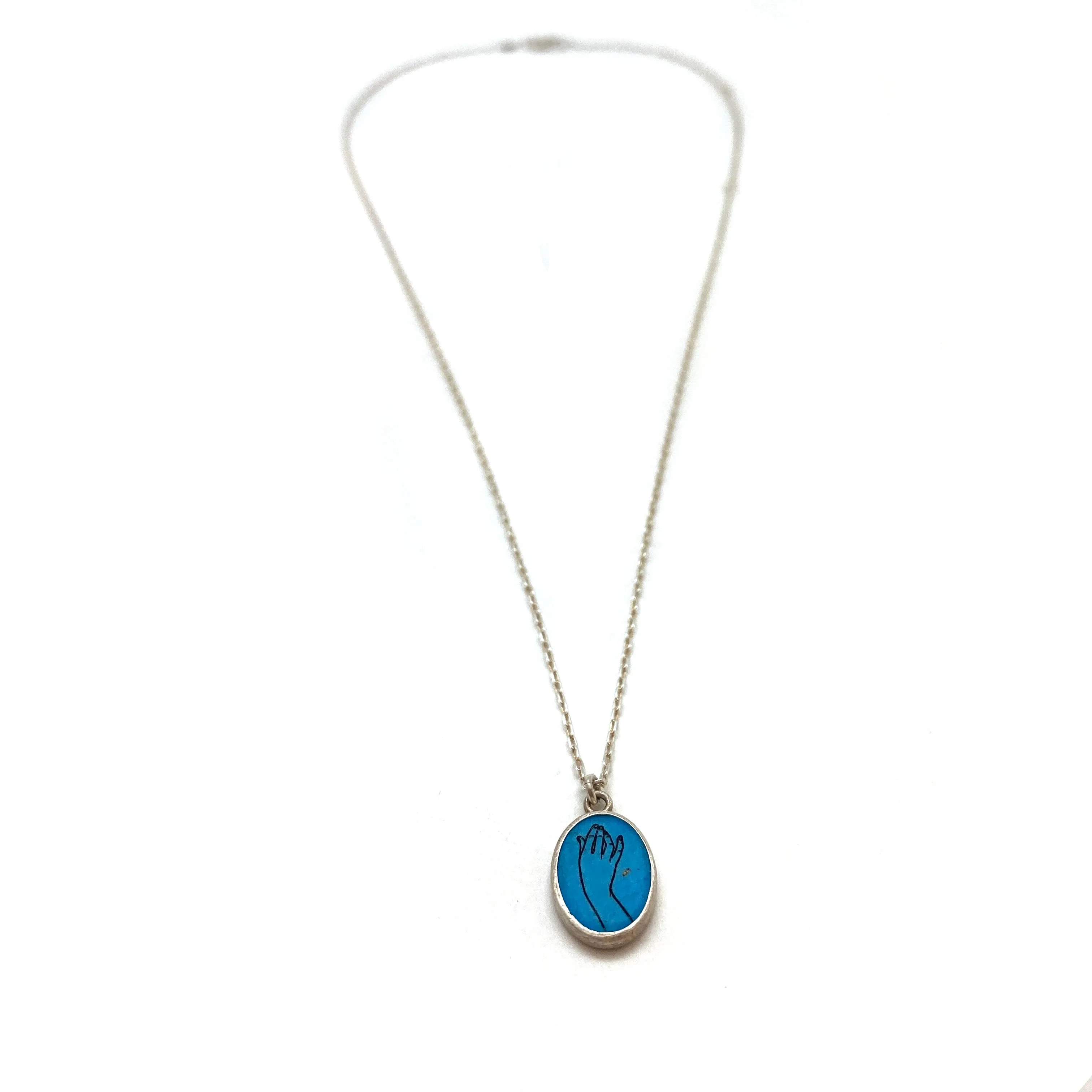 Reaching Hand Necklace