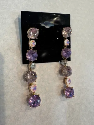 Rhinestone Drop Earrings