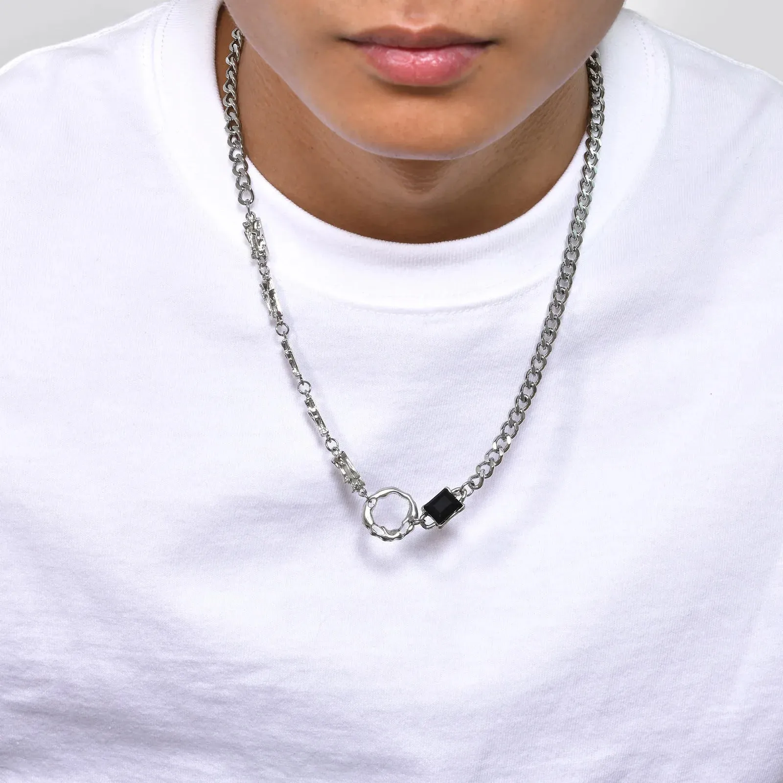 Rhombus Cuban Chain Necklaces