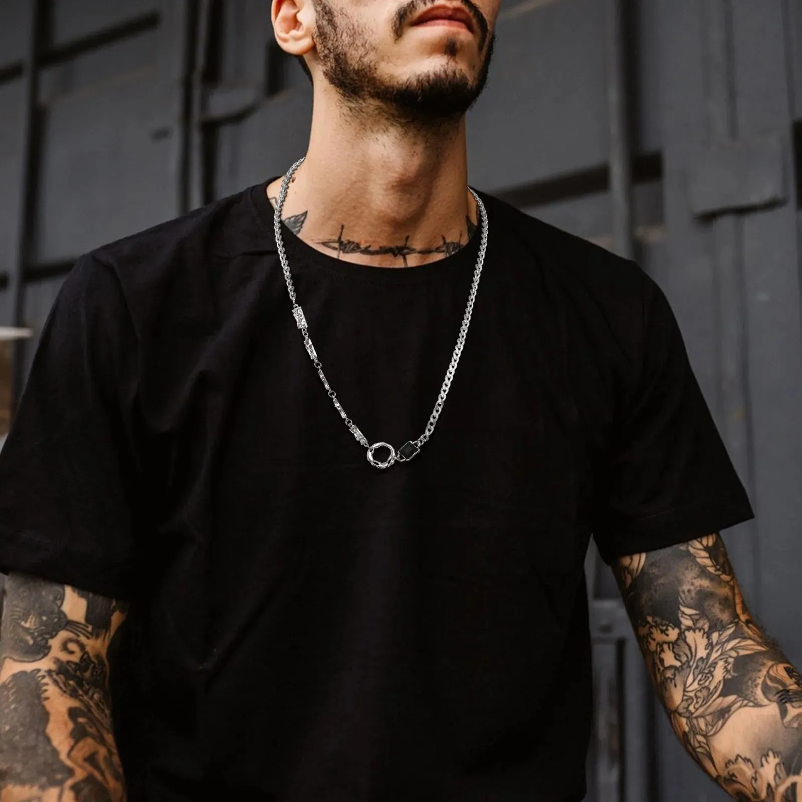 Rhombus Cuban Chain Necklaces