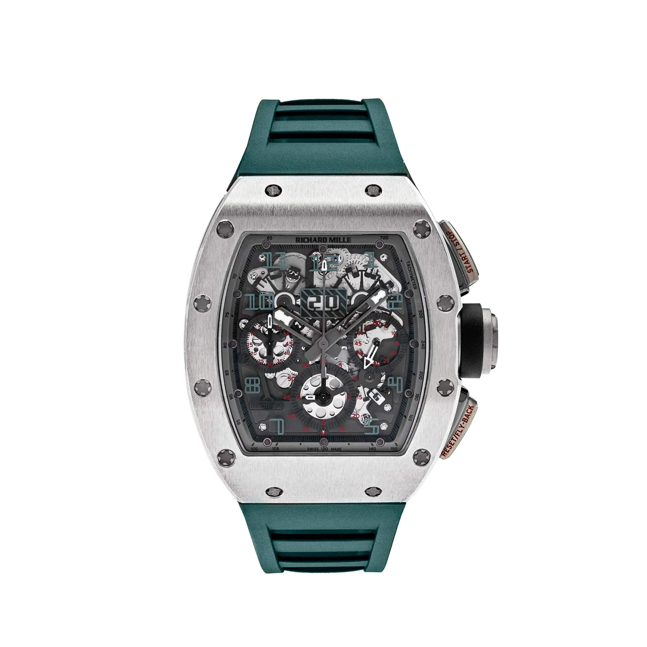 Richard Mille RM 011 FM 'Polo de Deauville' White Gold Titanium