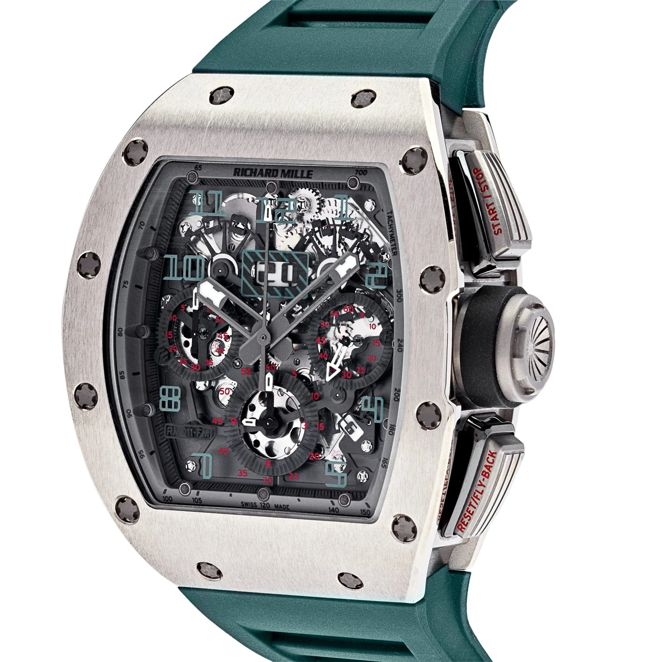 Richard Mille RM 011 FM 'Polo de Deauville' White Gold Titanium