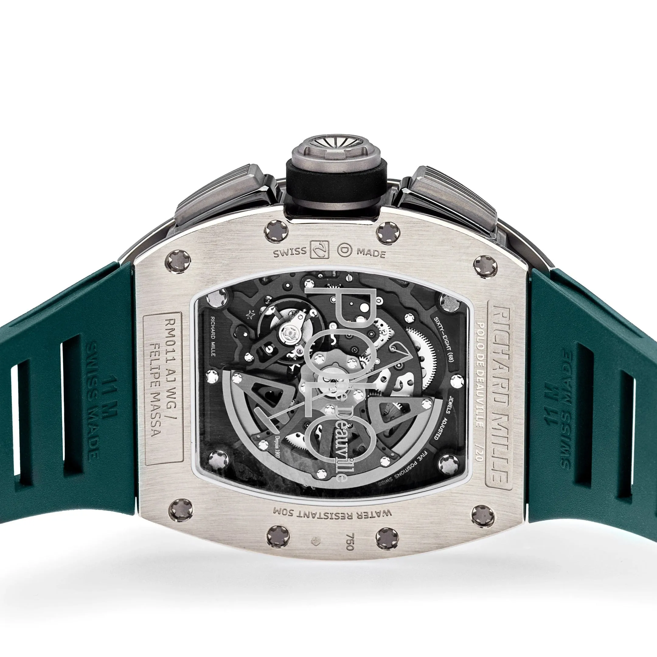 Richard Mille RM 011 FM 'Polo de Deauville' White Gold Titanium