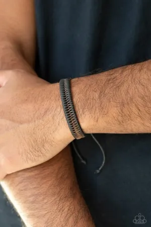 Rodeo Rally Black Paparazzi Bracelet