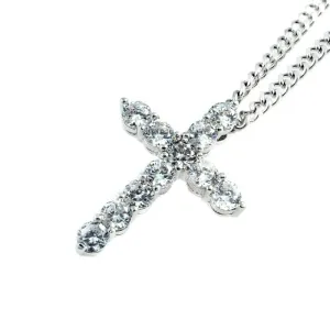 Romulus Cross in White Gold