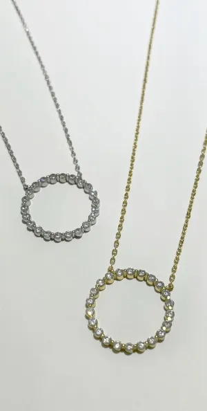 Round Up Rhinestones Necklace