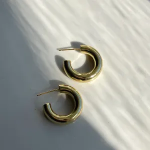 Sadie Classic Hoop Earrings - Small