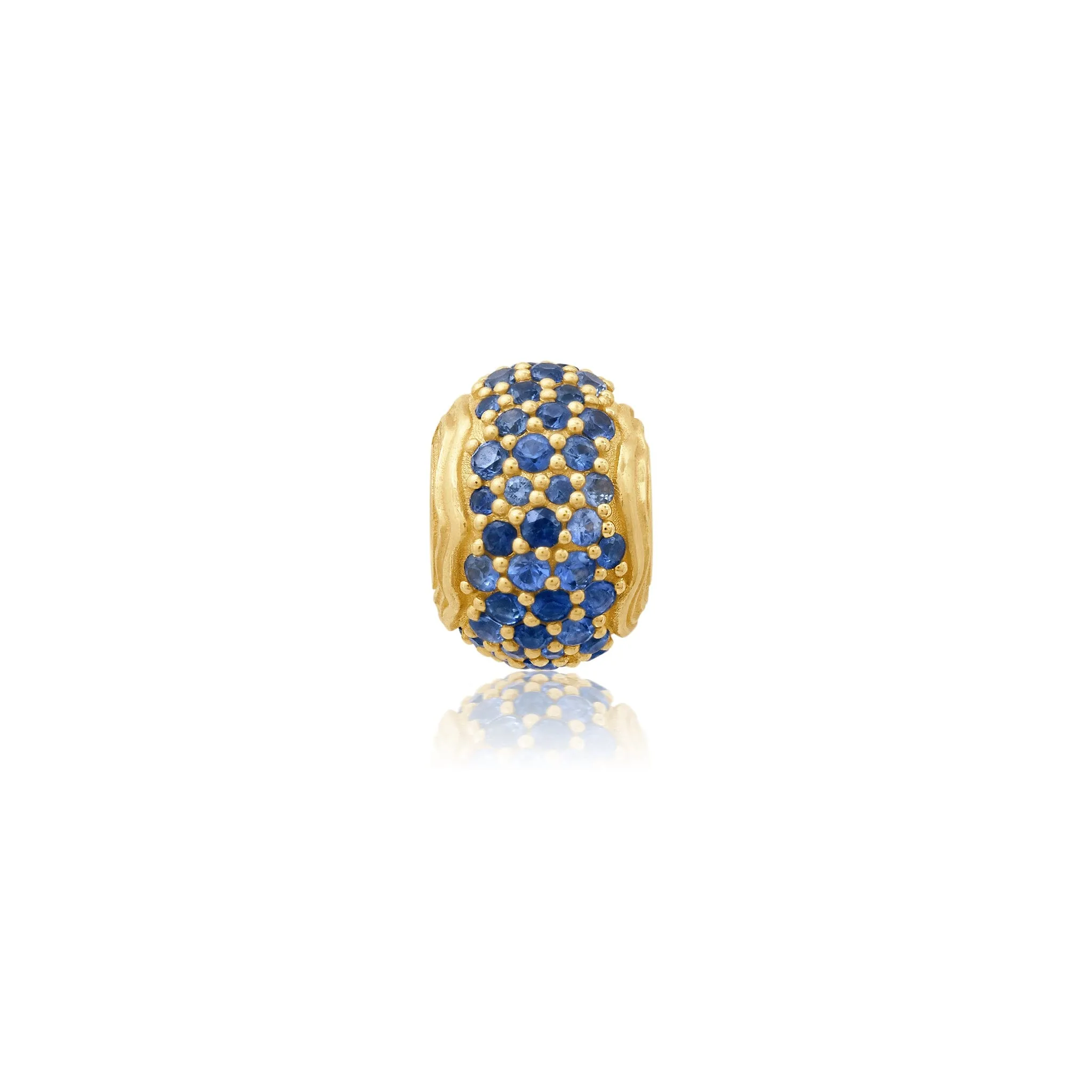 Sapphire Wave Bead