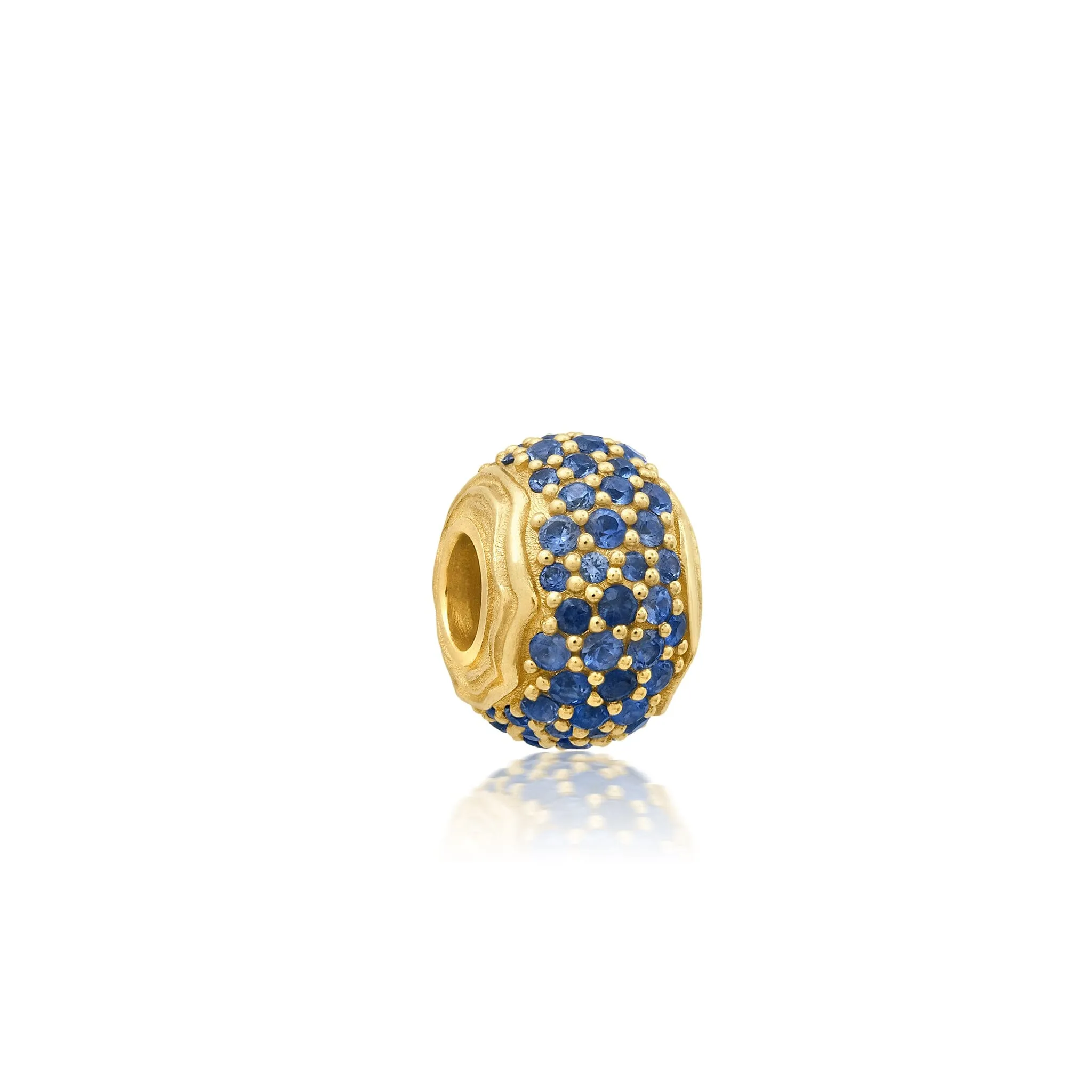 Sapphire Wave Bead