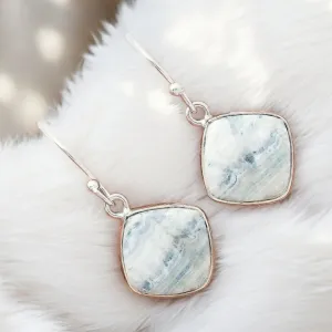 Scheelite Solid 925 Sterling Silver Earrings