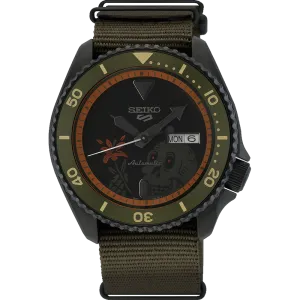 Seiko 5 Sports Kentaro Yoshida Limited Edition Automatic Watch SRPL27K1 (Olive)