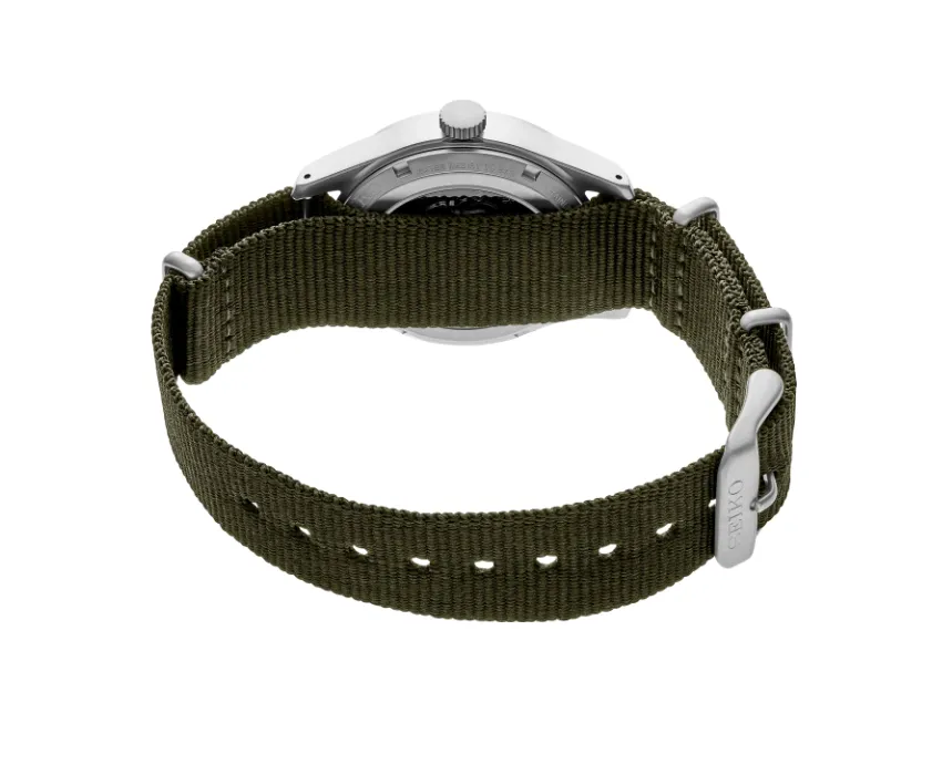 Seiko 5 Sports Olive Green/Black Dial Mens Watch SRPJ85