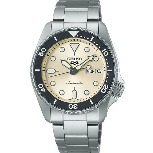 Seiko 5 Sports White Dial Men 38mm