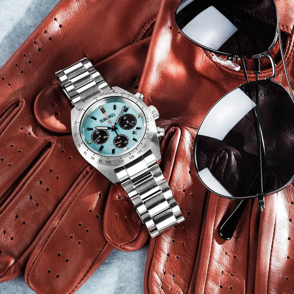 Seiko Watch Prospex Speedometer Solar Speedtimer Chronograph Limited Edition