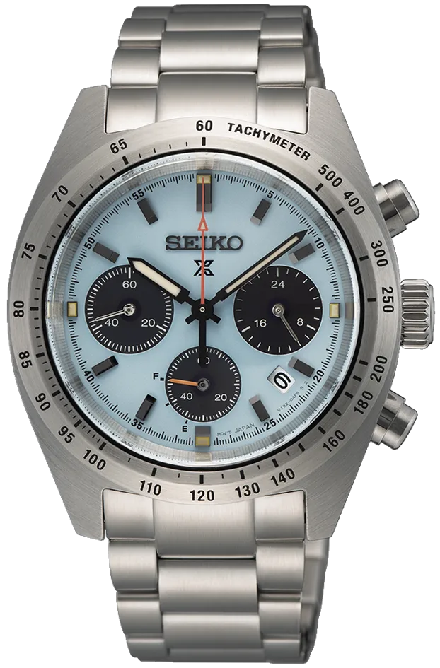 Seiko Watch Prospex Speedometer Solar Speedtimer Chronograph Limited Edition