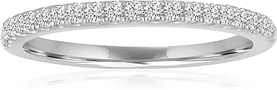 Signature Pave Diamond Wedding Band
