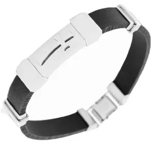 Silicone Cross Bracelet