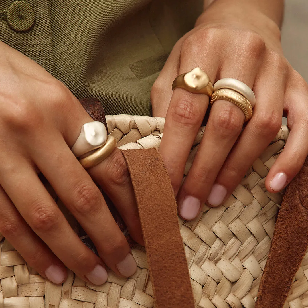 SILVER NOMAD RING