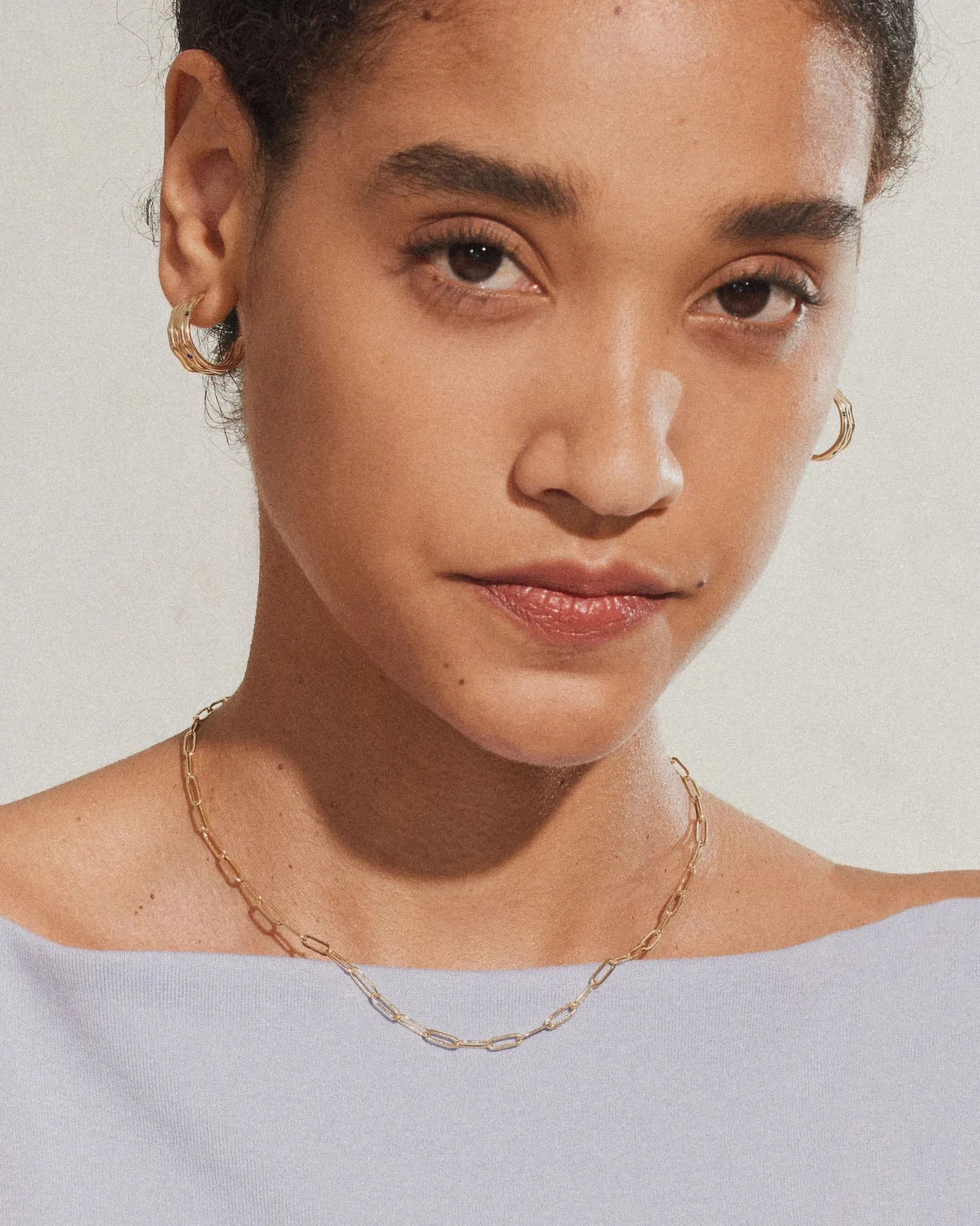 Simply Paperclip Chain Necklace
