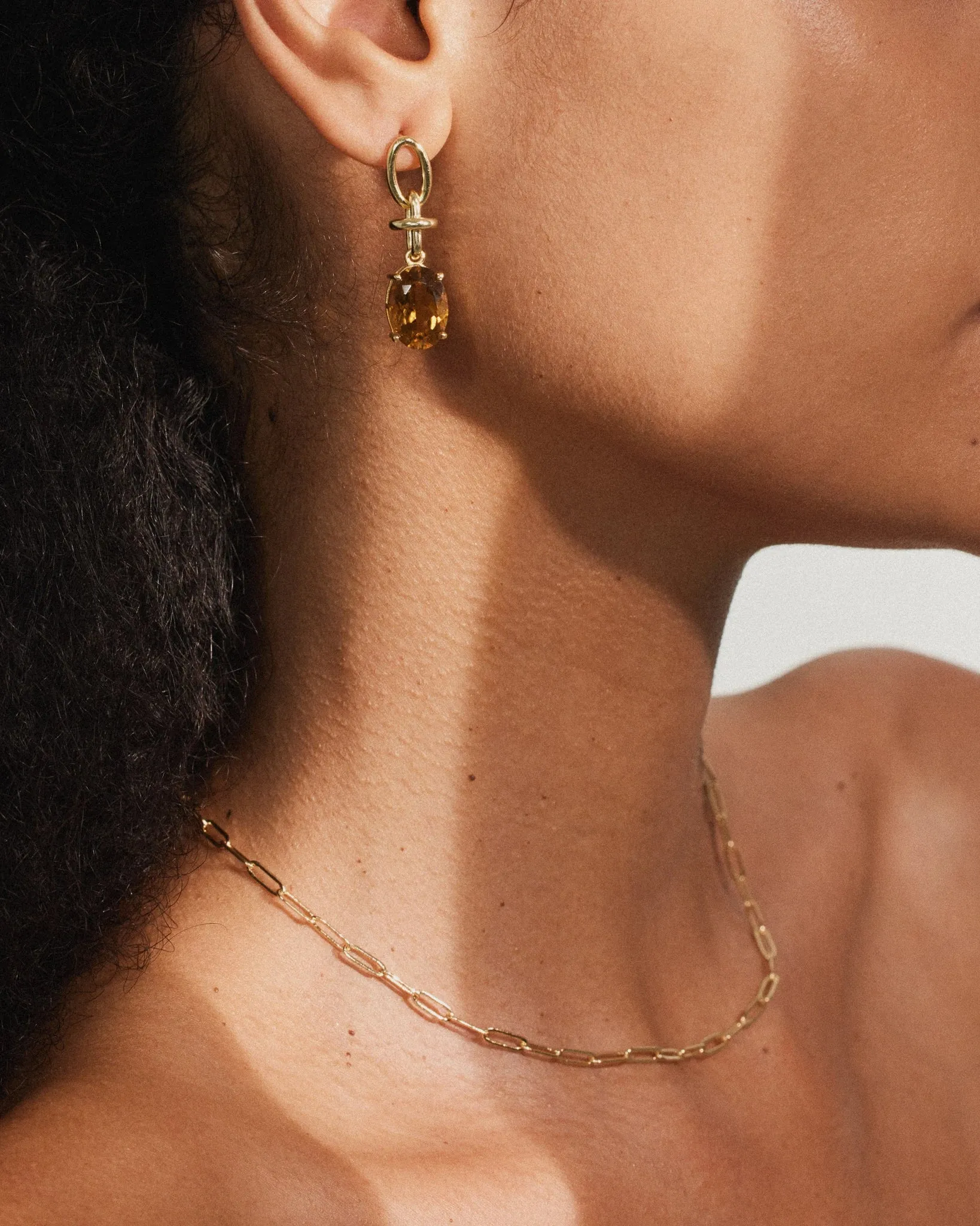 Simply Paperclip Chain Necklace