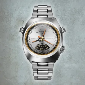 Singer Reimagined 1969 Chronograph Sunray Grey SR201-S
