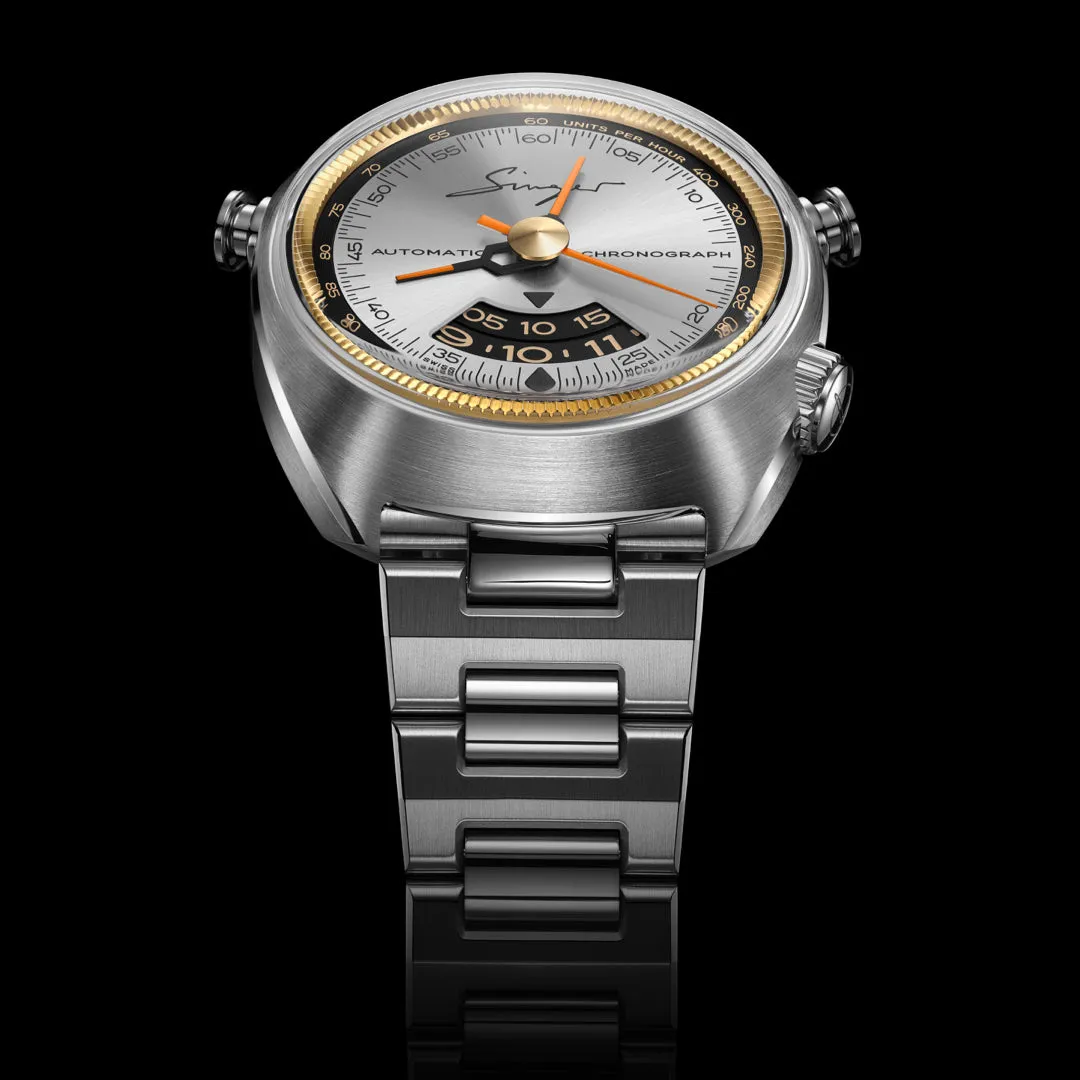 Singer Reimagined 1969 Chronograph Sunray Grey SR201-S