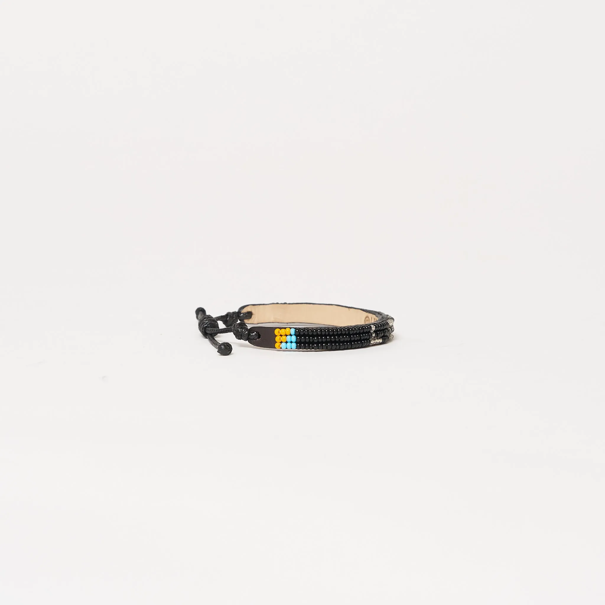 Skinny LOVE Bracelet - Black/Silver