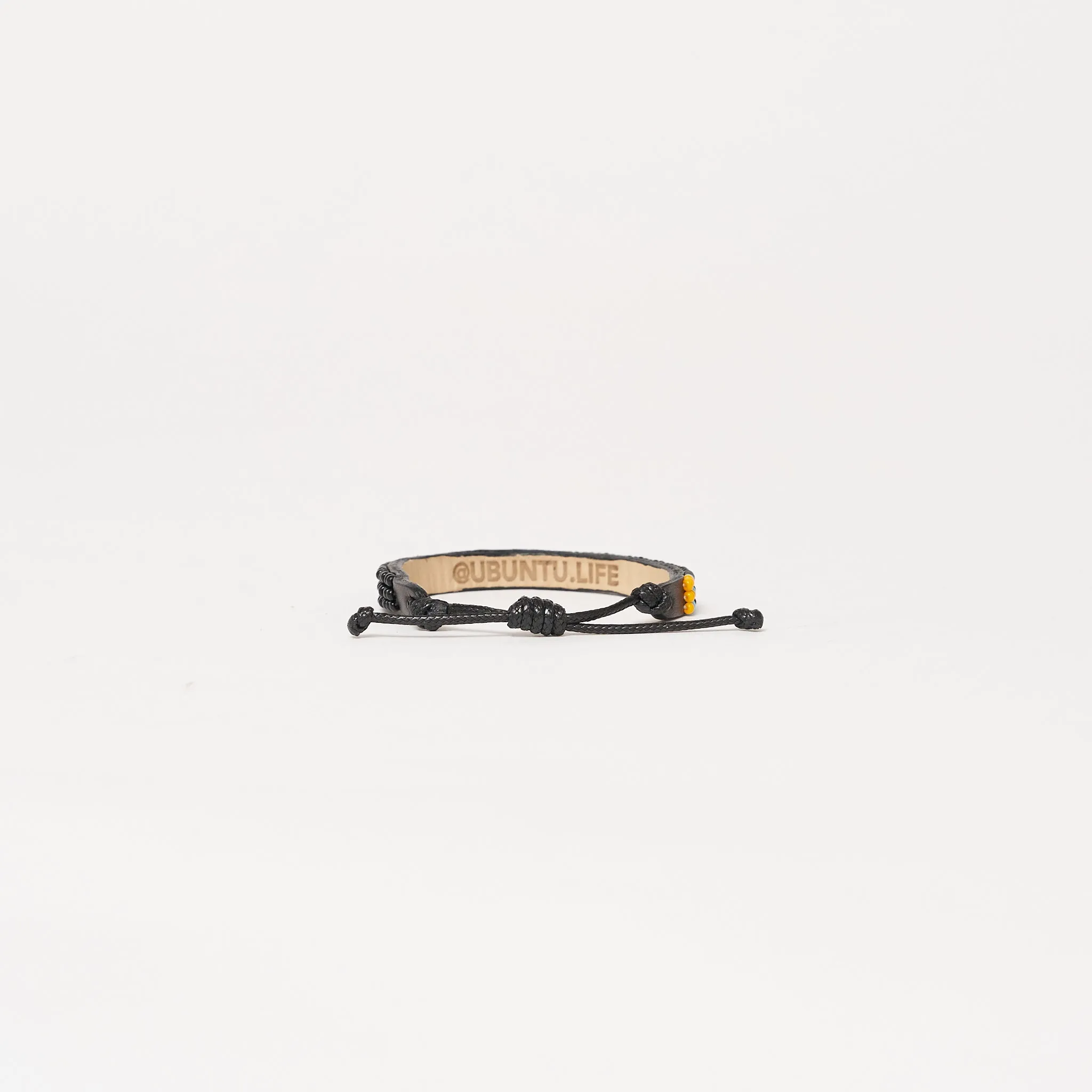 Skinny LOVE Bracelet - Black/Silver