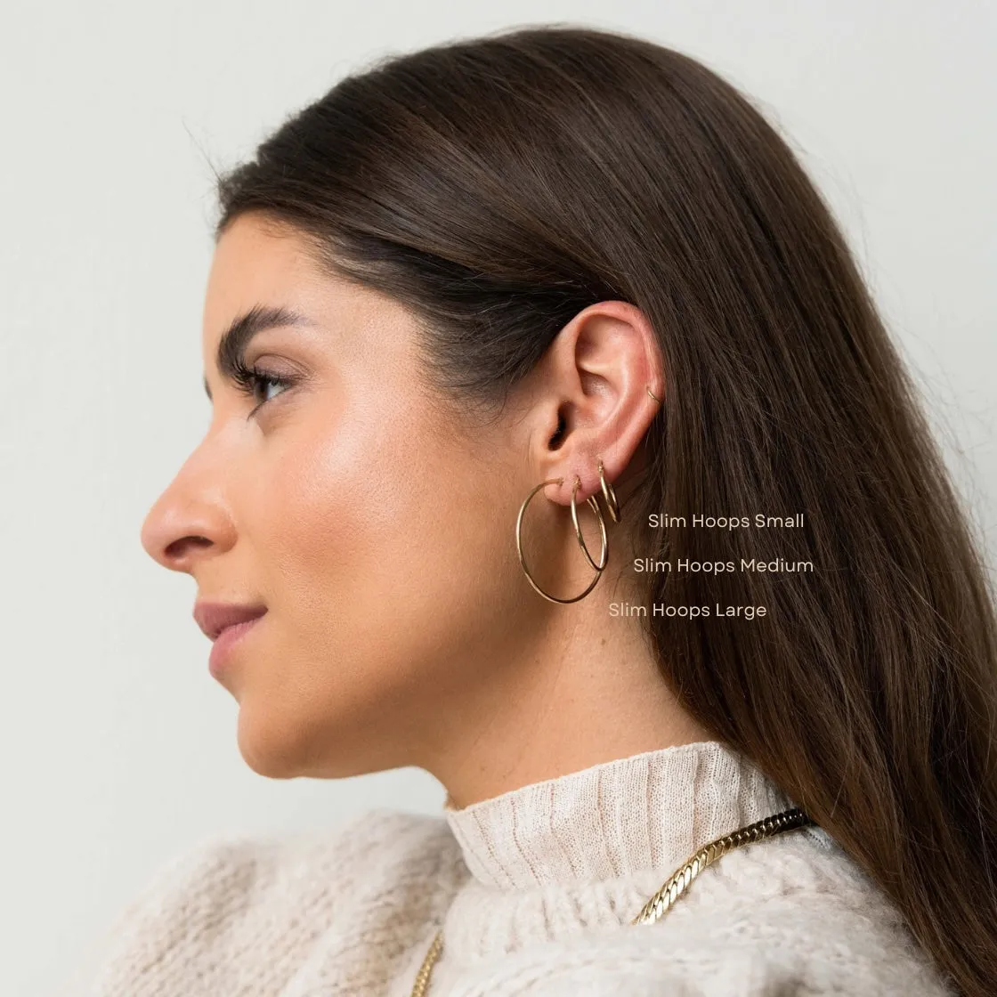 Slim Hoops Large