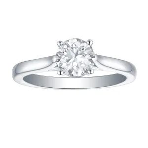 Smiling Rocks Lab Grown Diamond Solitaire Engagement Ring (0.75 ctw) - SRR-00621WHT