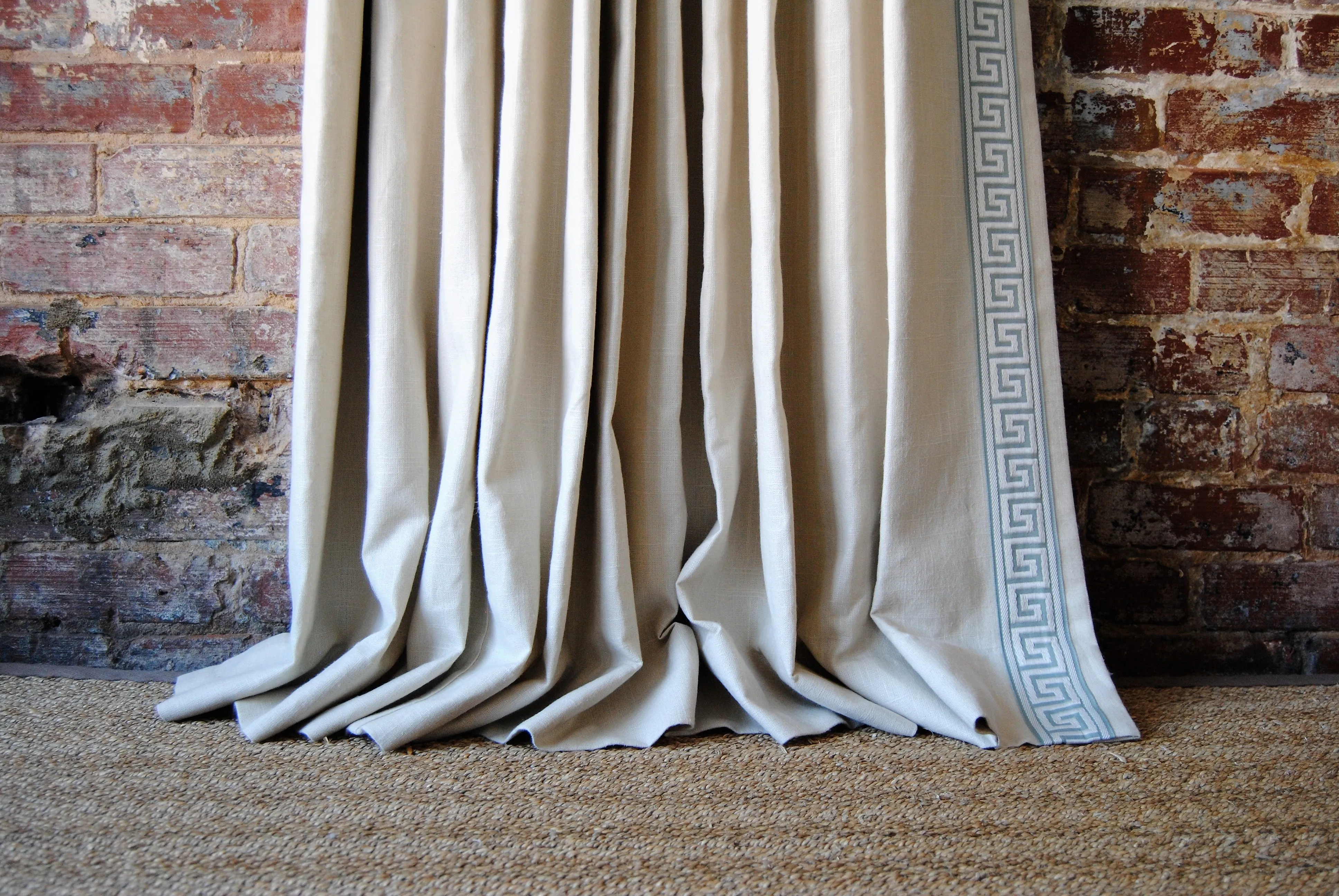 Solid Panel / Greek Key Trim