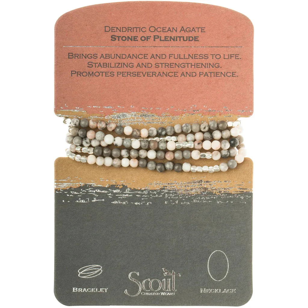 Spirit Stone Wrap Bracelet/Necklace