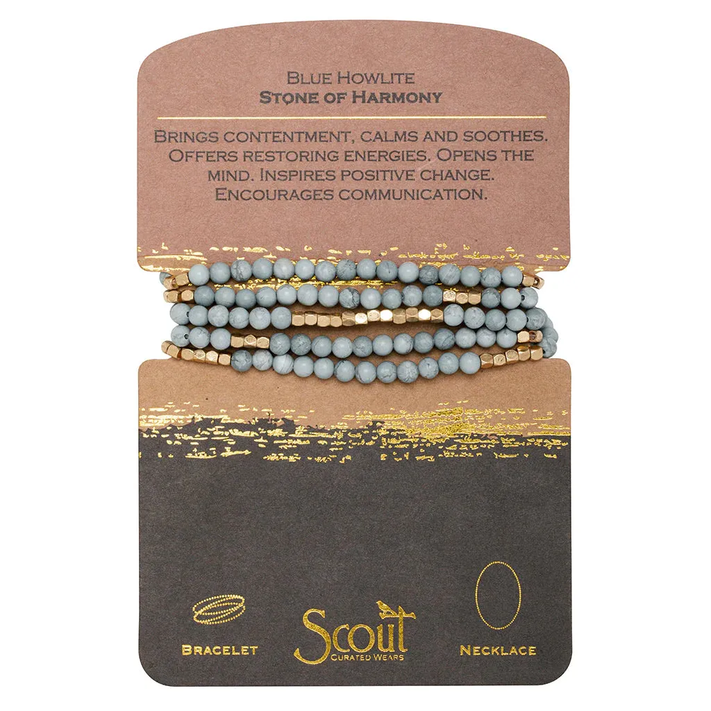 Spirit Stone Wrap Bracelet/Necklace