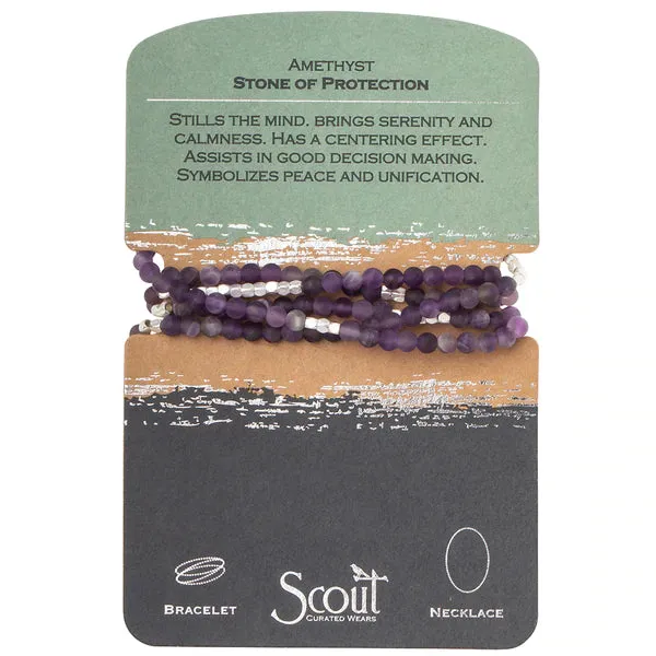 Spirit Stone Wrap Bracelet/Necklace