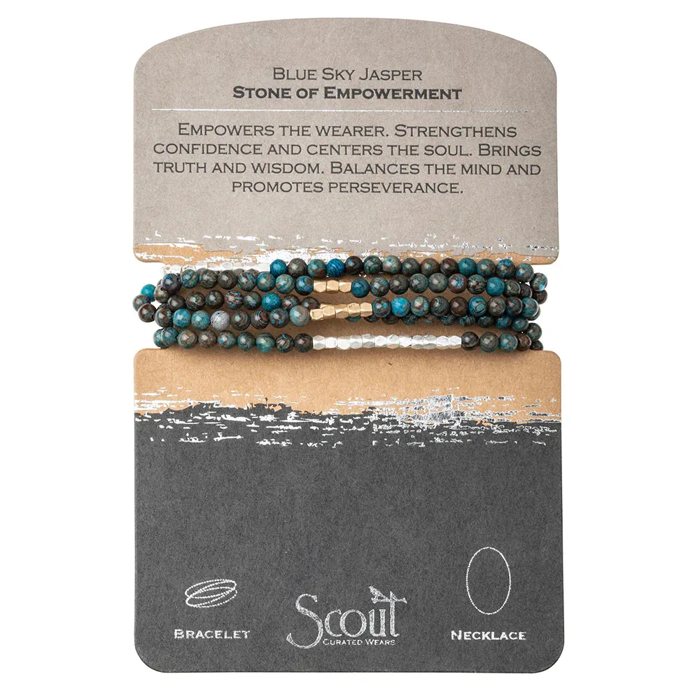 Spirit Stone Wrap Bracelet/Necklace