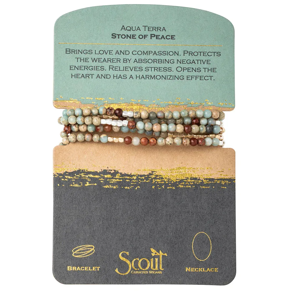 Spirit Stone Wrap Bracelet/Necklace