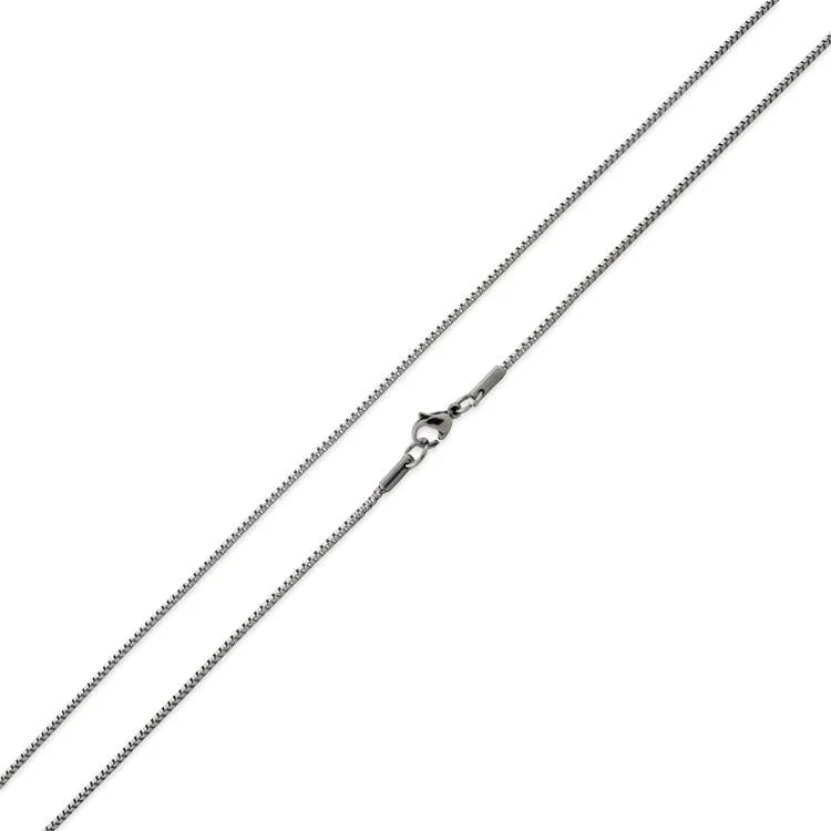 Stainless Steel 16" Box Chain Necklace 1.5 MM