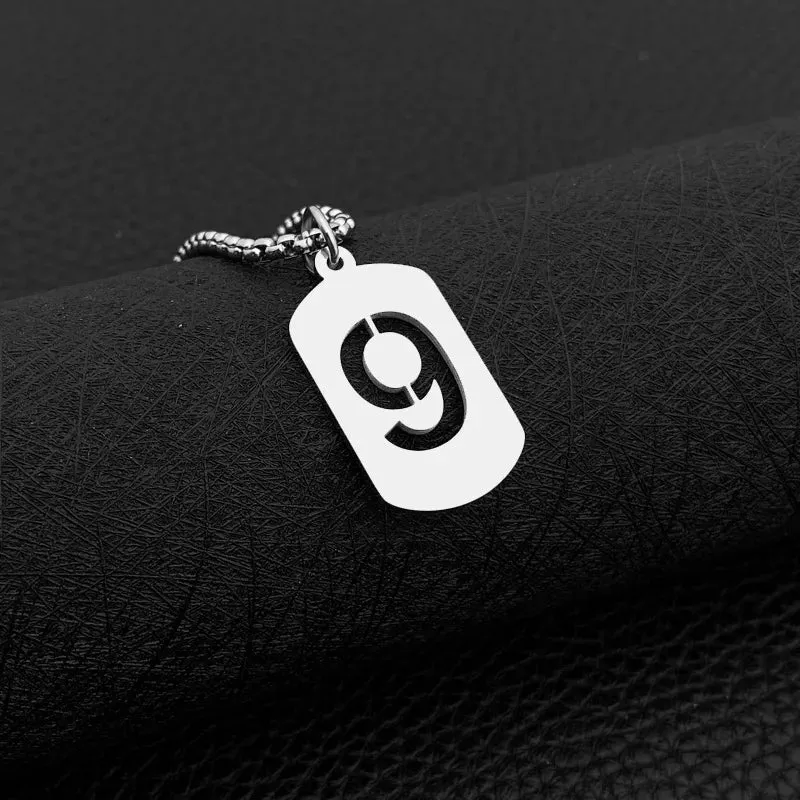 Stainless Steel Necklaces Football Soccer CR7 Jewelry