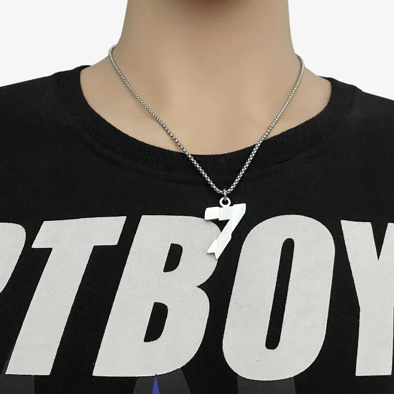 Stainless Steel Necklaces Football Soccer CR7 Jewelry
