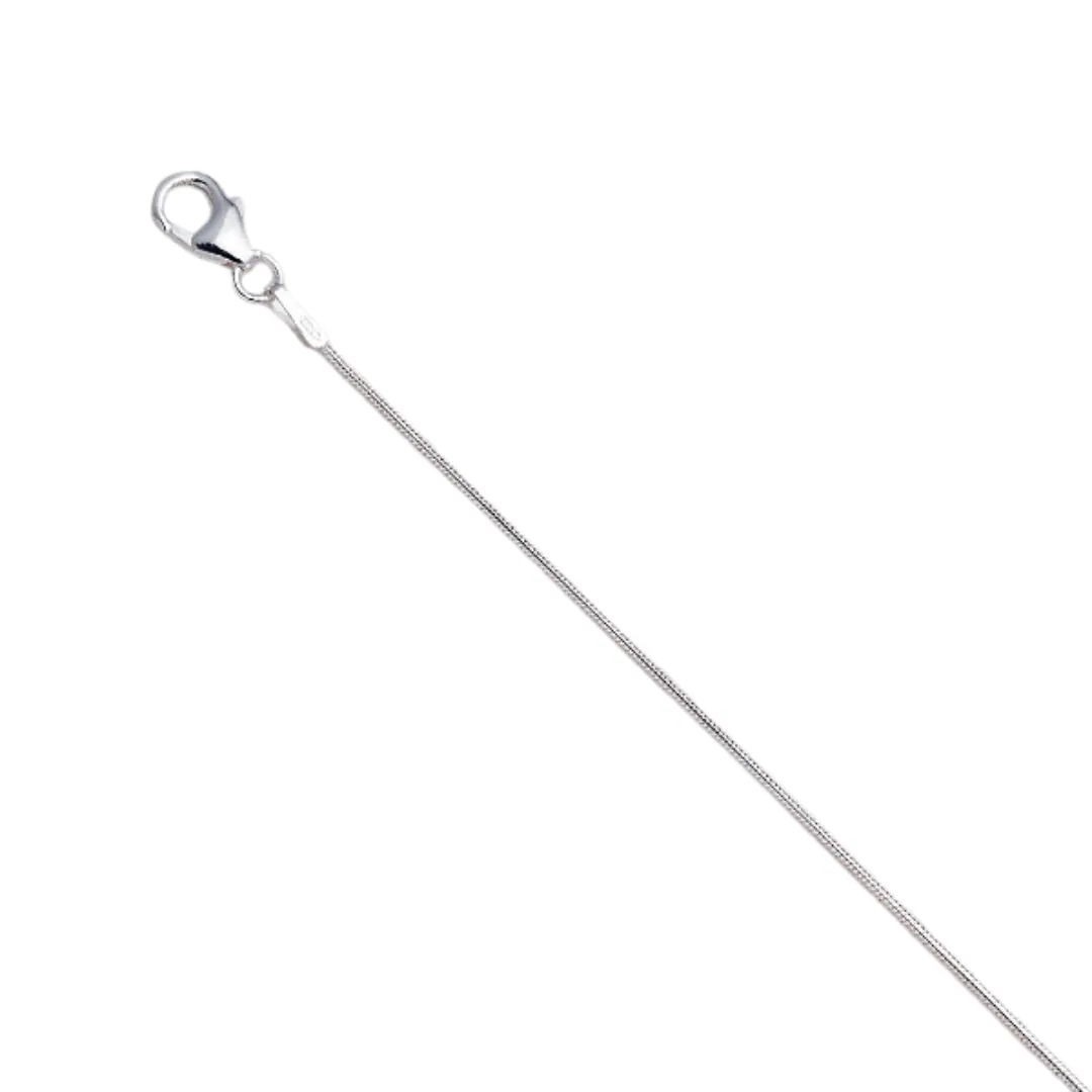 Sterling Silver 20" Snake Chain | 1.2mm